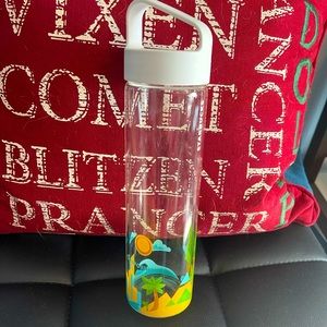 Starbucks California 18.5 oz glass water bottle